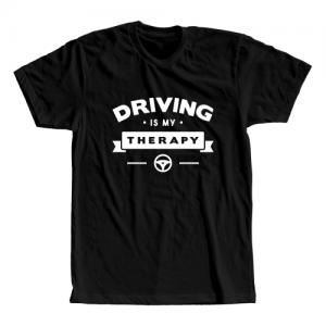 Tricou Driving is my therapy 2